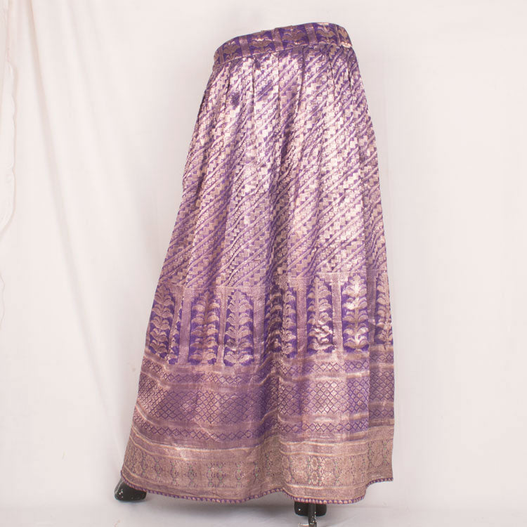 Handcrafted Banarasi Silk Skirt 10050425