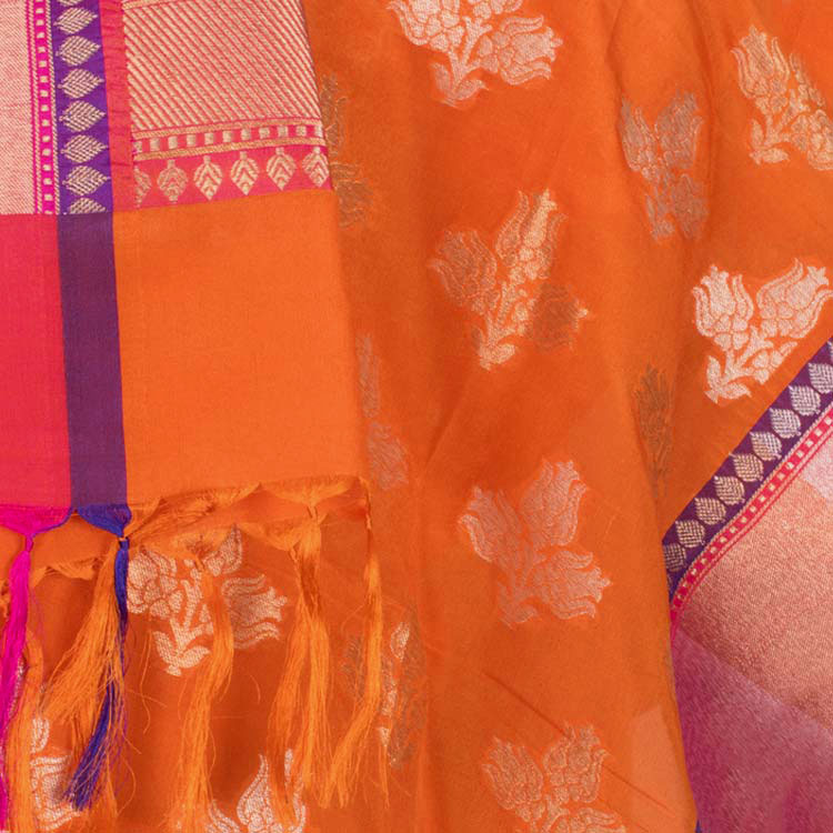 Handloom Banarasi Katan Silk Dupatta 10044392