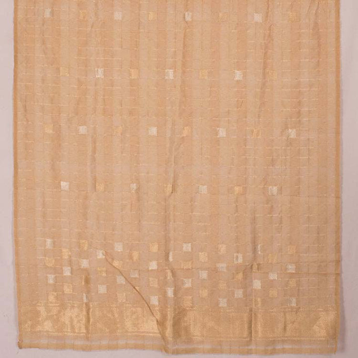 Handloom Banarasi Katrua Kora Silk Salwar Suit Material 10042180