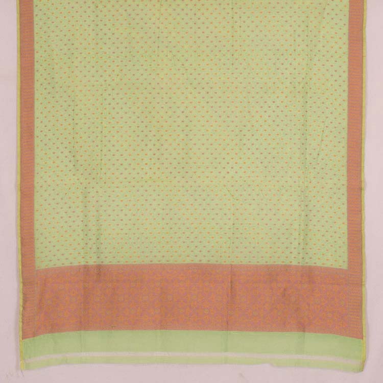 Handloom Banarasi Katrua Silk Cotton Salwar Suit Material 10042181