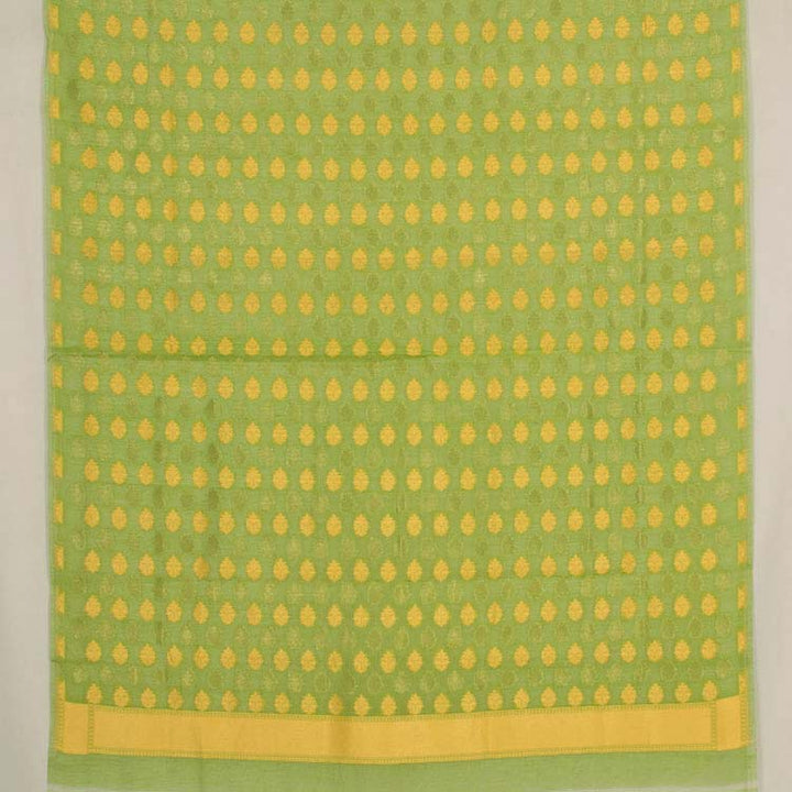 Handloom Banarasi Jamdani Silk Cotton Salwar Suit Material 10046172