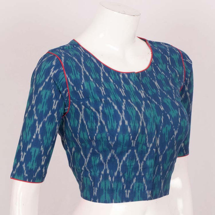 Handcrafted Ikat Cotton Blouse 10022961