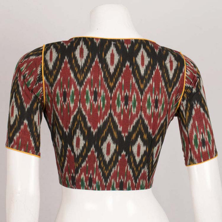Handcrafted Ikat Cotton Blouse 10038032