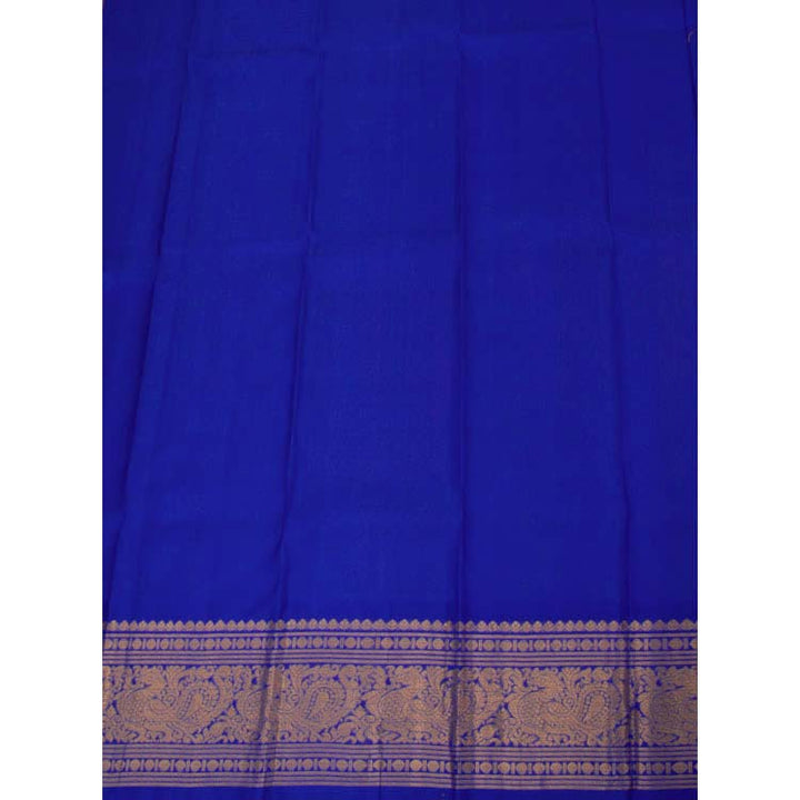 Universal Size Pure Zari Kanchipuram Pattu Pavadai Material 10036185