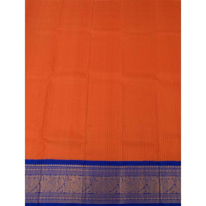 Universal Size Pure Zari Kanchipuram Pattu Pavadai Material 10036185
