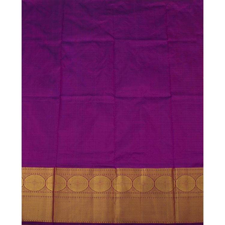 Universal Size Pure Zari Kanchipuram Pattu Pavadai Material 10050947