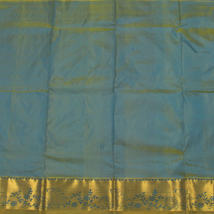 2 to 4 Year Size Pure Zari Kanchipuram Pattu Pavadai Material 10051587