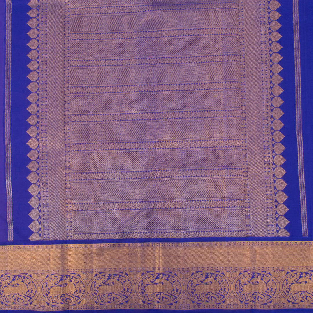 Kanjivaram Pure Zari Korvai Silk Saree 10029063