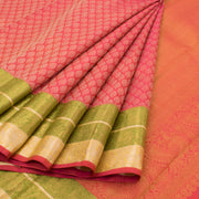 Kanjivaram Pure Zari Jacquard Silk Saree 10032037