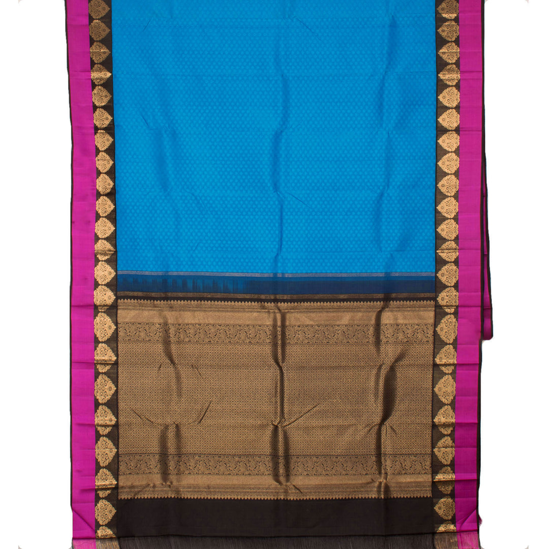 Kanjivaram Pure Zari Jacquard Silk Saree 10032128