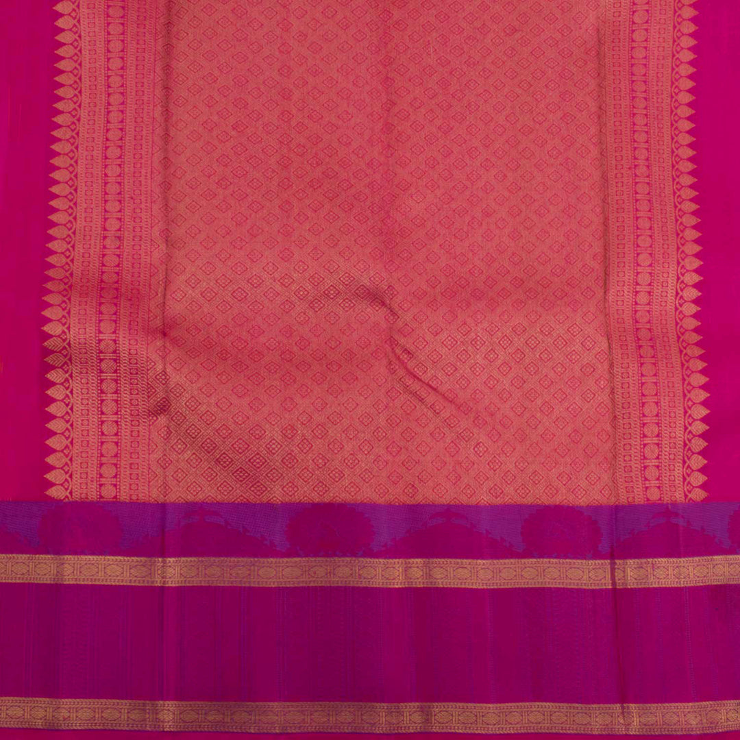 Kanjivaram Pure Zari Korvai Silk Saree 10032163