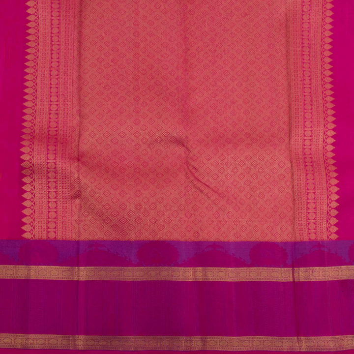 Kanjivaram Pure Zari Korvai Silk Saree 10032163
