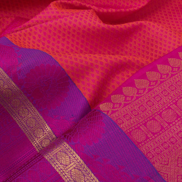 Kanjivaram Pure Zari Jacquard Silk Saree 10033018