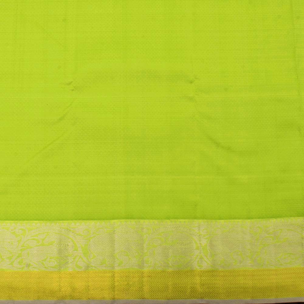 Kanjivaram Pure Zari Jacquard Silk Saree 10033099