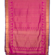 Kanjivaram Pure Zari Jacquard Silk Saree 10033733