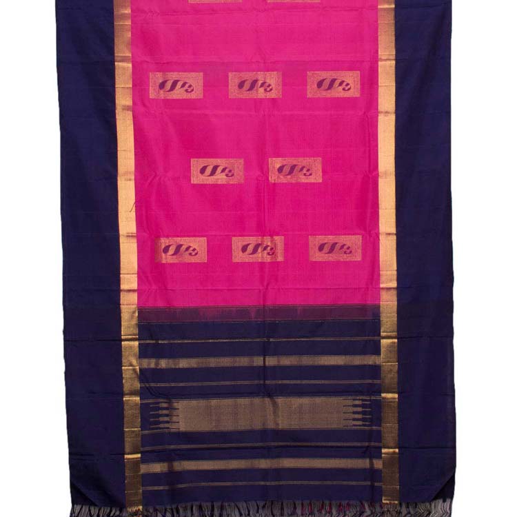 Kanjivaram Pure Zari Silk Saree 10034456