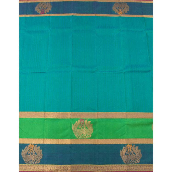 Kanjivaram Pure Zari Jacquard Silk Saree 10034995