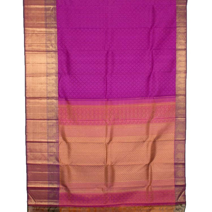 Kanjivaram Pure Zari Jacquard Silk Saree 10035002