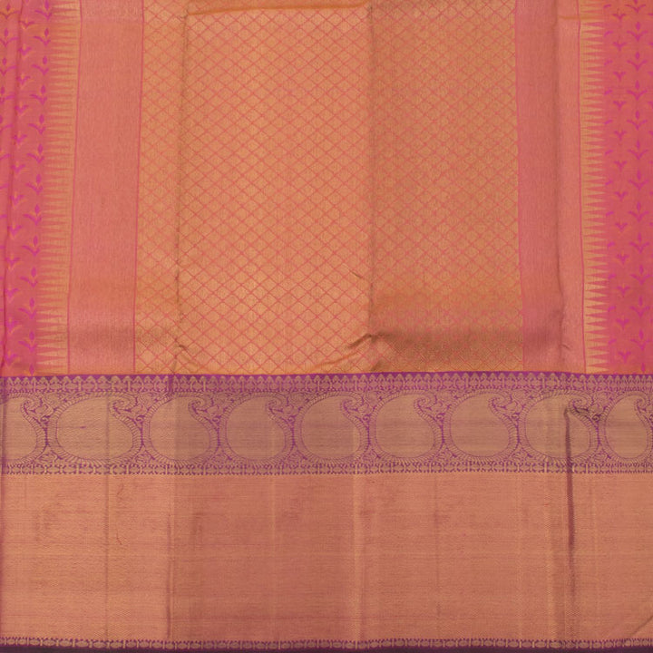 Kanjivaram Pure Zari Jacquard Silk Saree 10035002