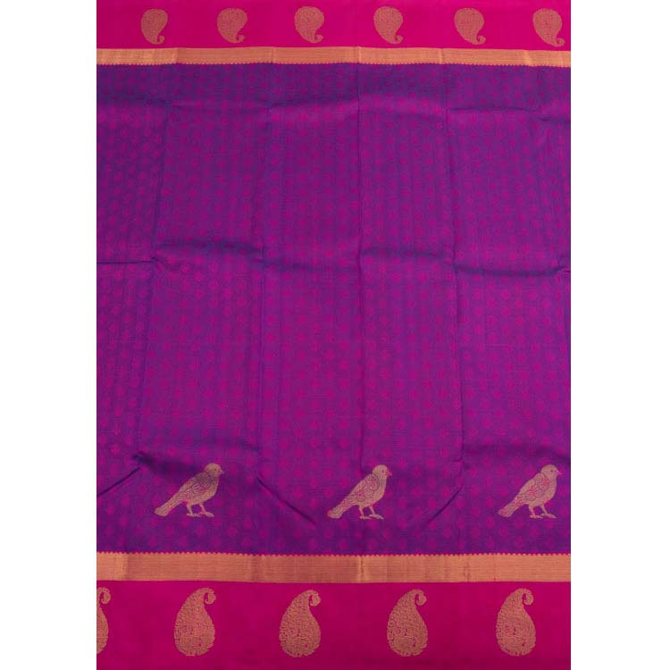 Kanjivaram Pure Zari Jacquard Silk Saree 10035010