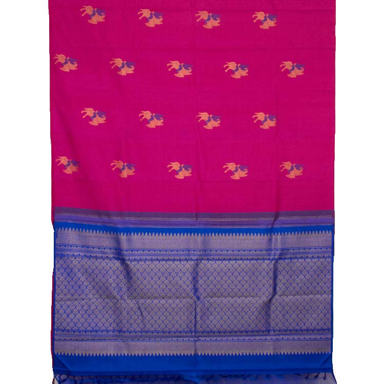 Kanjivaram Pure Zari Silk Saree 10035021