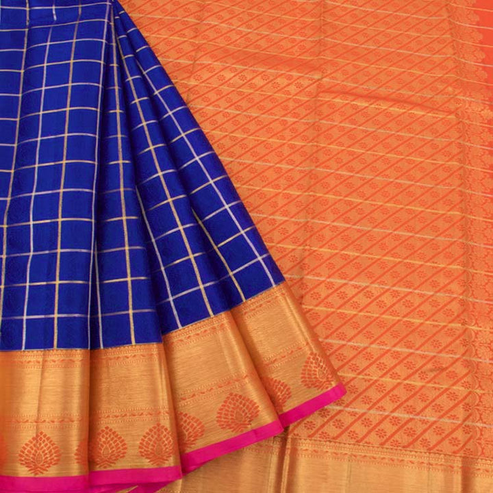 Kanjivaram Pure Zari Silk Saree 10035609