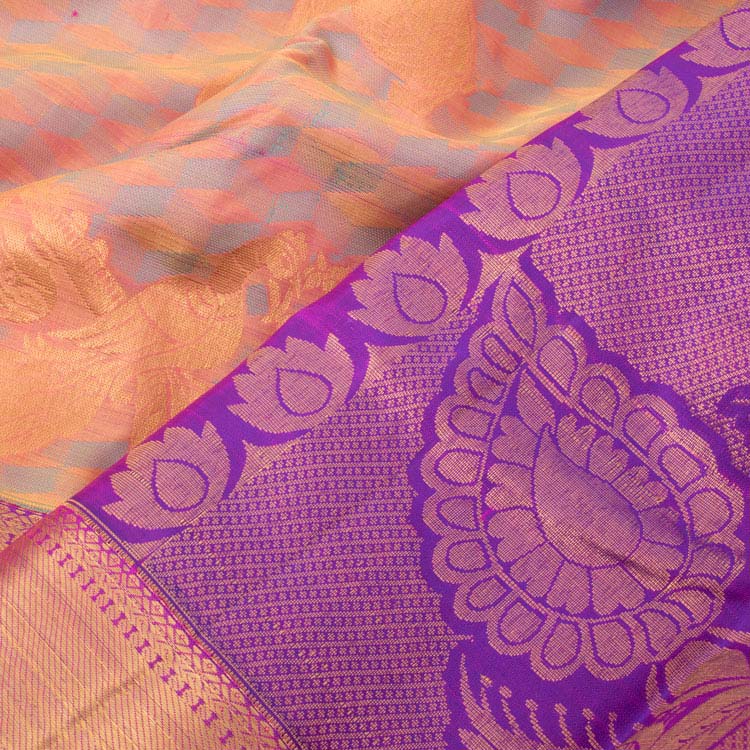 Kanjivaram Pure Silk Jacquard Saree 10035627