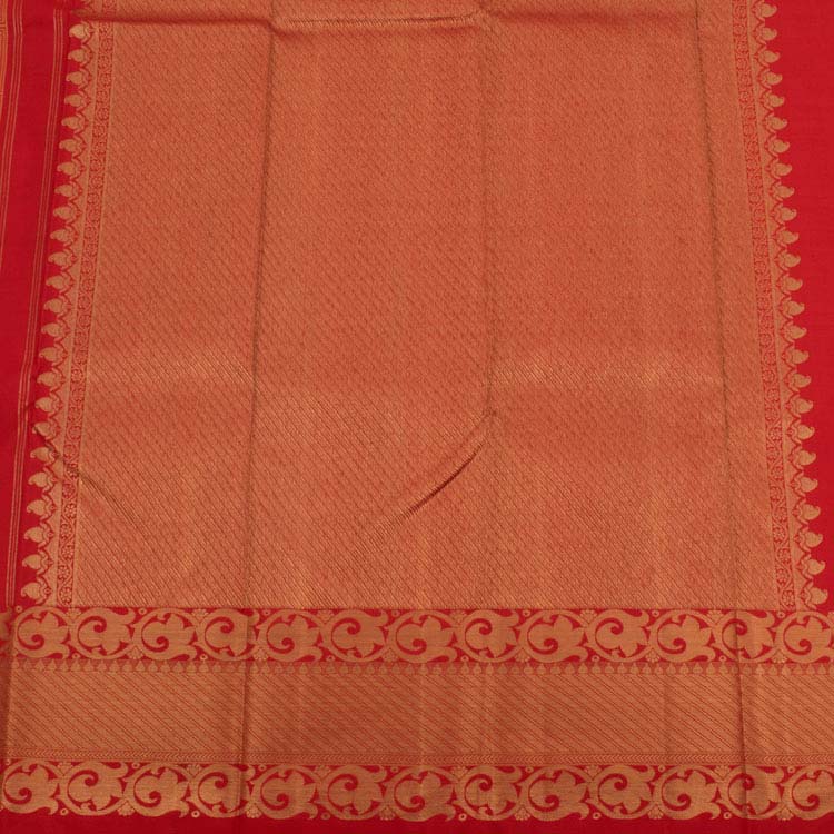 Kanjivaram Pure Zari Jacquard Silk Saree 10036231