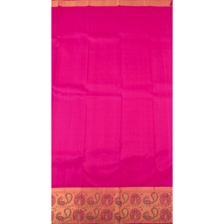 Kanjivaram Pure Zari Linen Saree 10036855