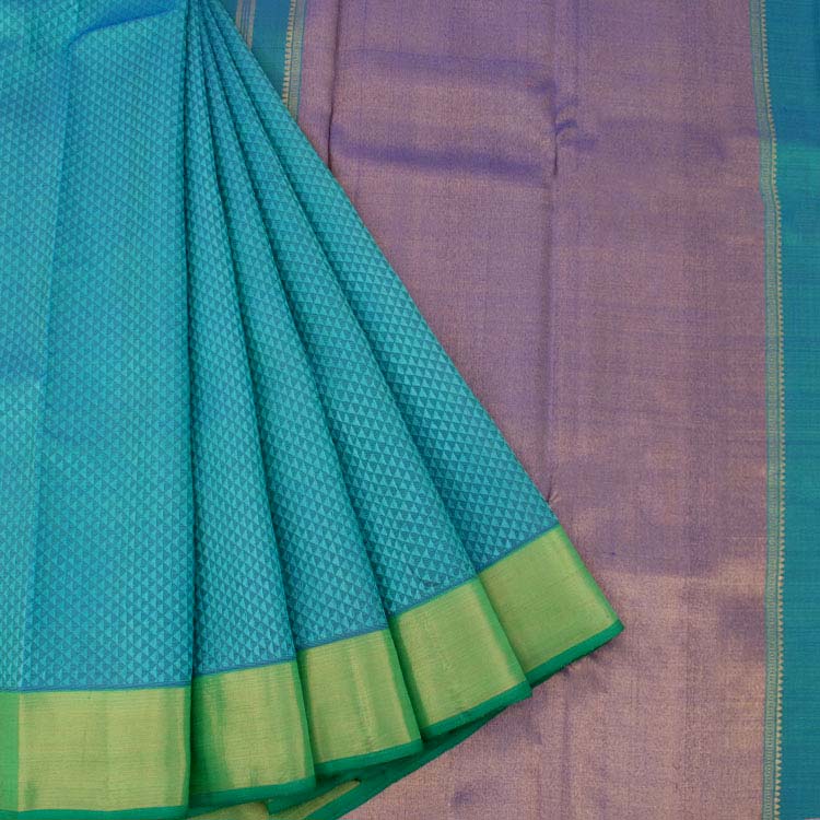 Kanjivaram Pure Zari Jacquard Silk Saree 10036857