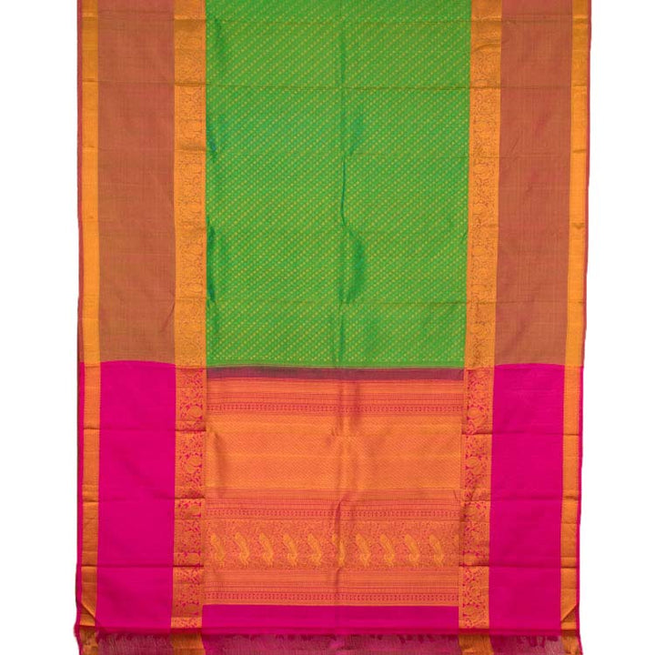 Kanjivaram Pure Zari Jacquard Silk Saree 10036858