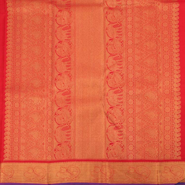 Kanjivaram Pure Zari Jacquard Silk Saree 10037212