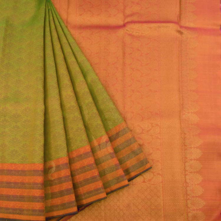 Kanjivaram Pure Zari Jacquard Silk Saree 10037235