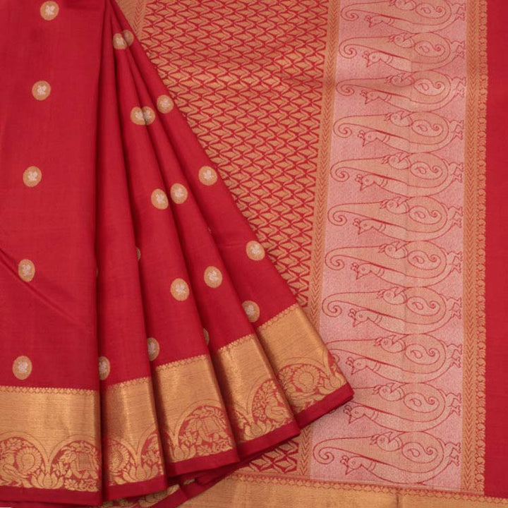 Kanjivaram Pure Zari Silk Saree 10037609