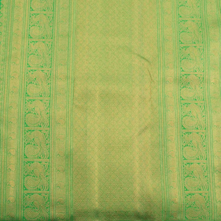 Kanjivaram Pure Zari Jacquard Silk Saree 10038292