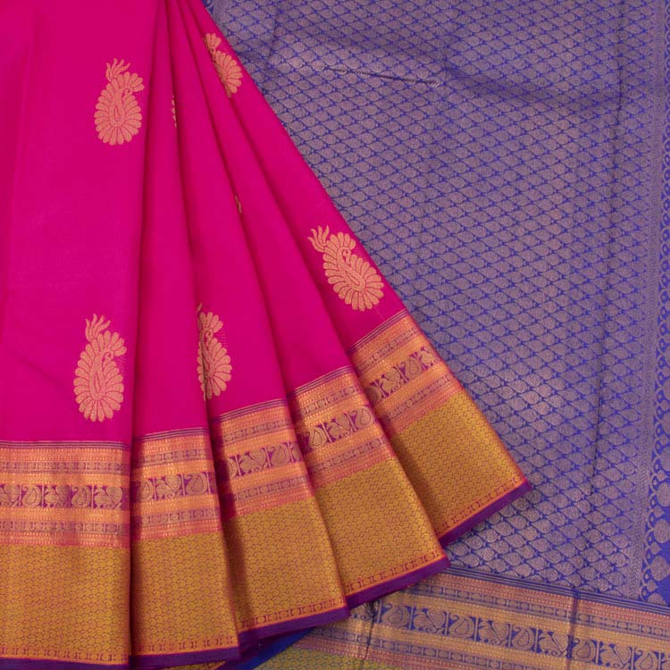 Kanjivaram Pure Zari Silk Saree 10038501