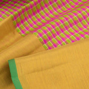 Kanjivaram Pure Zari Korvai Organza Saree 10039266