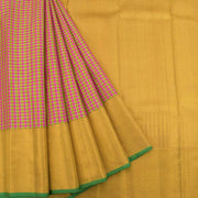 Kanjivaram Pure Zari Korvai Organza Saree 10039266