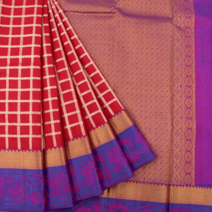 Kanjivaram Pure Zari Silk Saree 10039605
