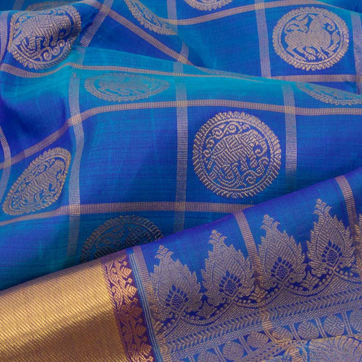 Kanjivaram Pure Zari Silk Saree 10039612