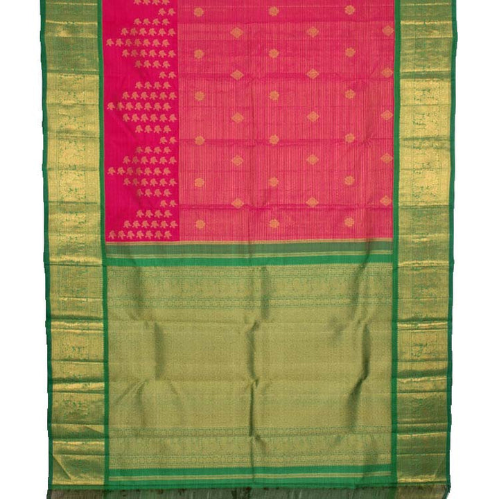 Kanjivaram Pure Zari Korvai Silk Saree 10040938