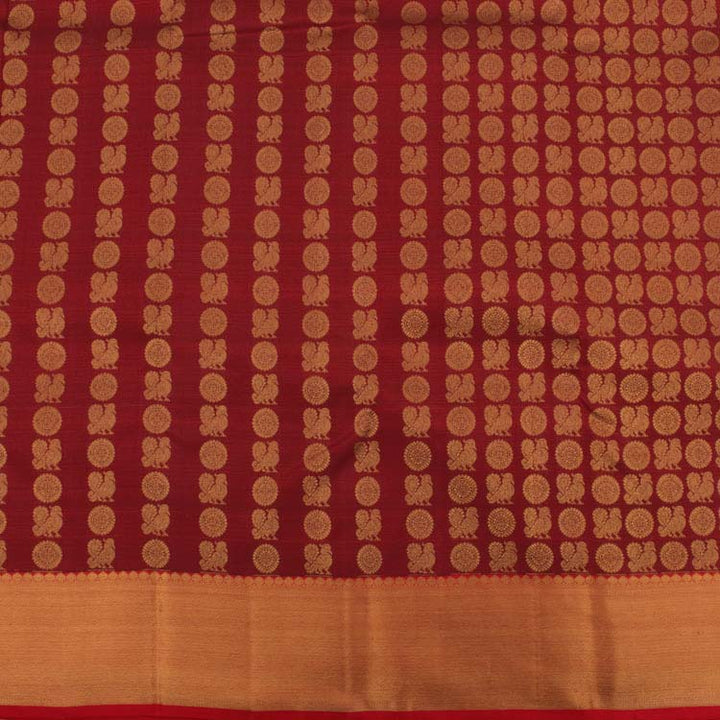 Kanjivaram Pure Zari Jacquard Silk Saree 10041434