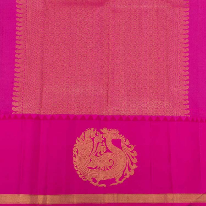 Kanjivaram Pure Zari Jacquard Silk Saree 10041722