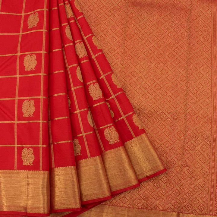 Kanjivaram Pure Zari Silk Saree 10041743