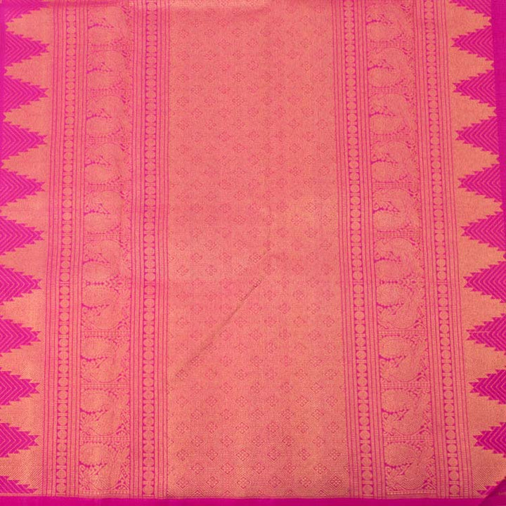 Kanjivaram Pure Zari Korvai Silk Saree 10042000