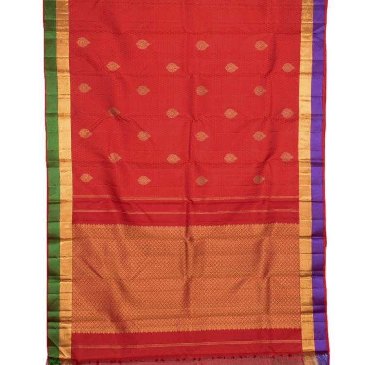 Kanjivaram Pure Zari Jacquard Silk Saree 10042802