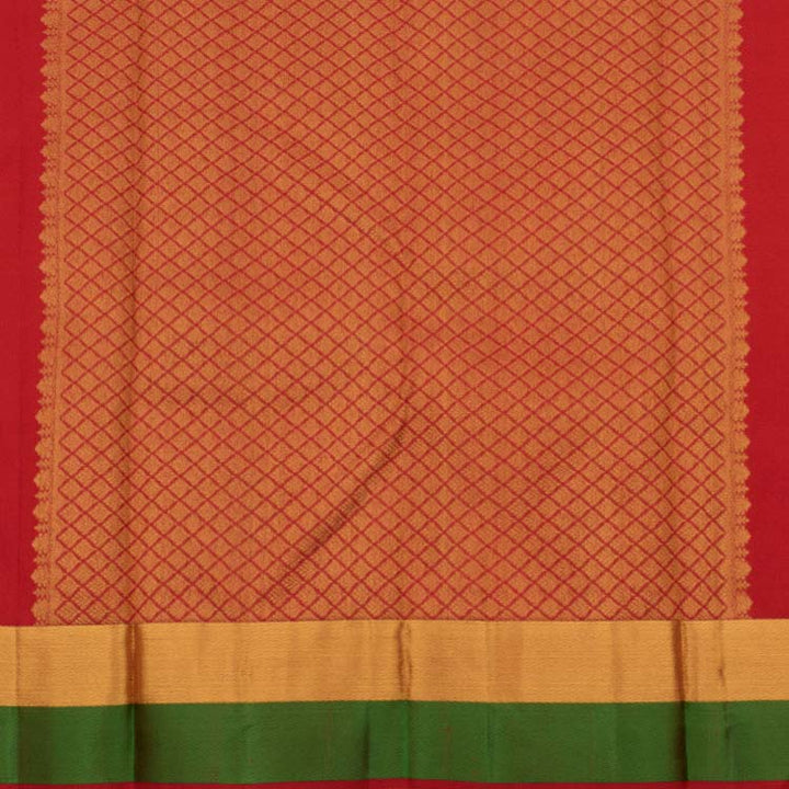Kanjivaram Pure Zari Jacquard Silk Saree 10042802