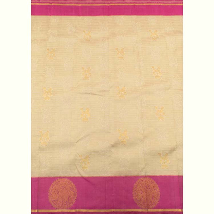 Kanjivaram Pure Zari Jacquard Silk Saree 10042938