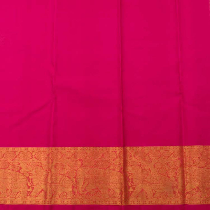 Kanjivaram Pure Zari Jacquard Silk Saree 10043088