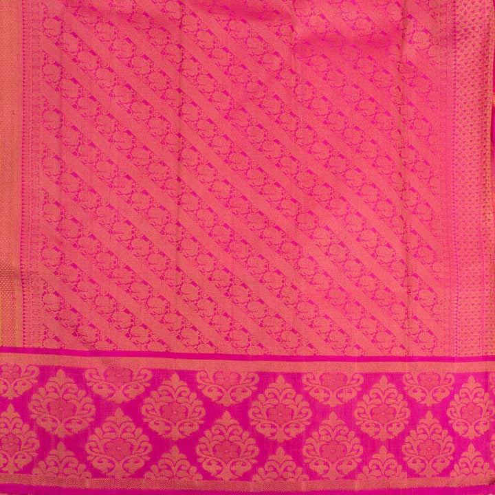 Kanjivaram Pure Zari Korvai Silk Saree 10043120
